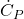 \dot{C}_P