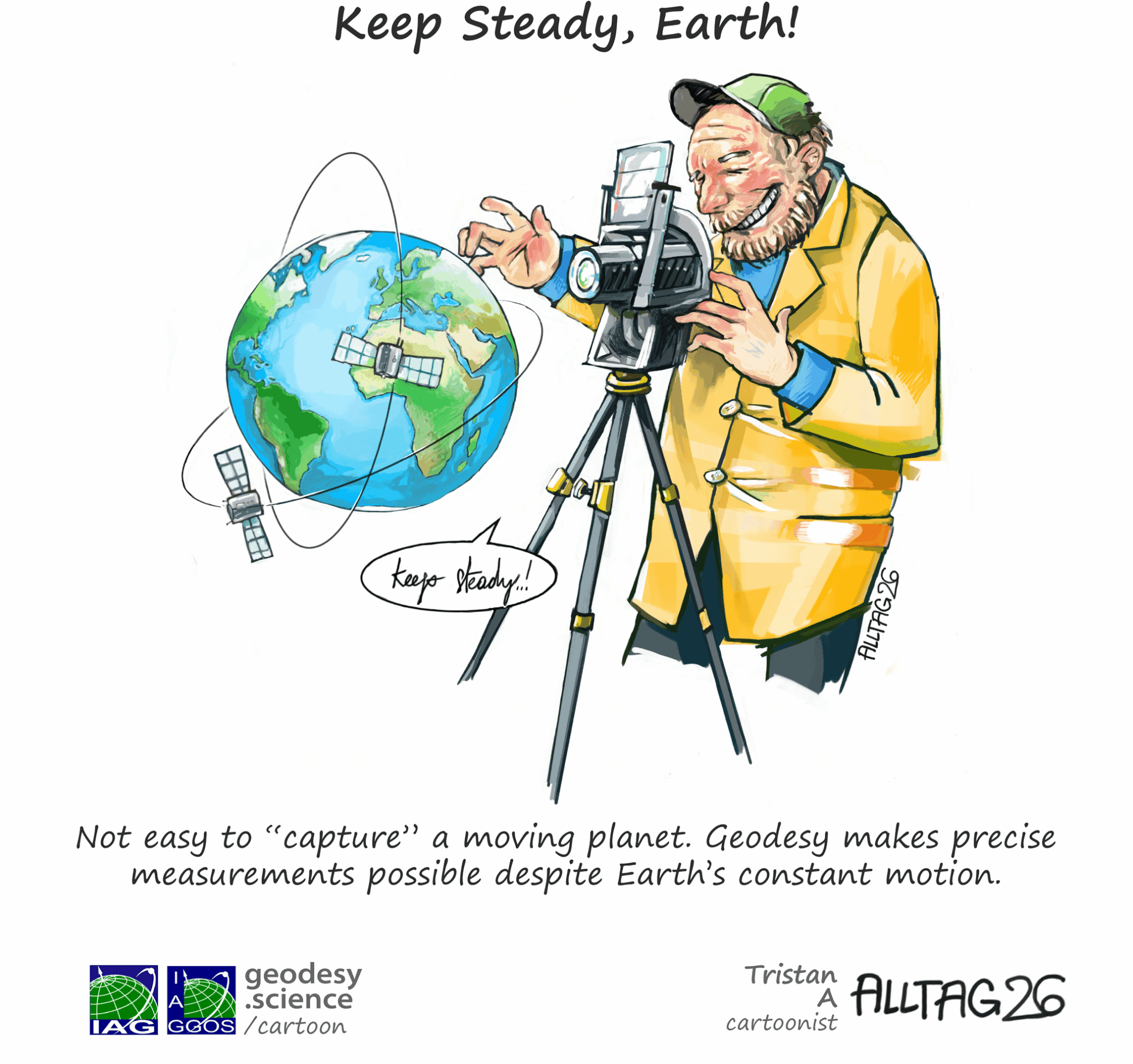 Geodesy Cartoons | Discover Geodesy with a Smile