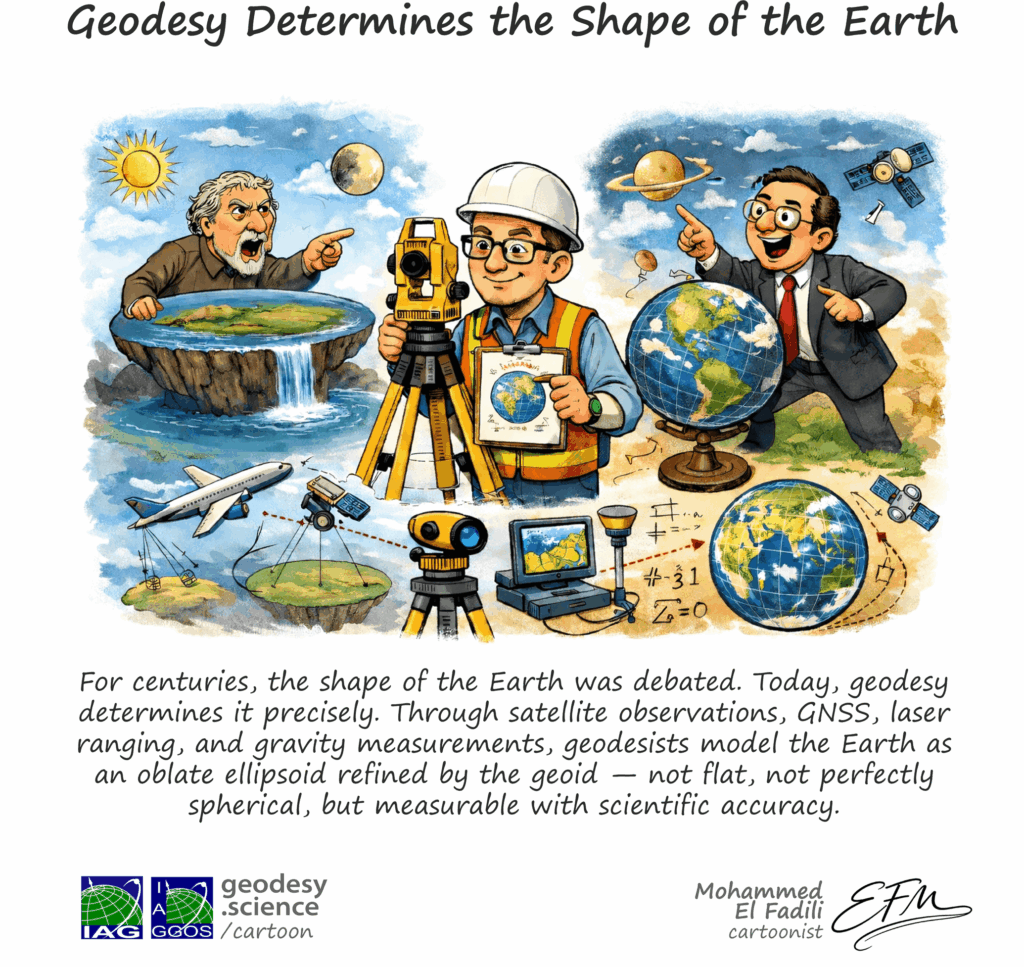 1ai-194 Geodesy Determines the Shape of the Earth