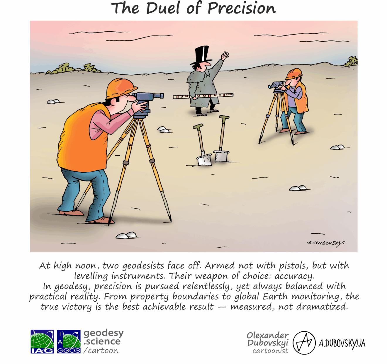 Geodesy Cartoons | Discover Geodesy with a Smile