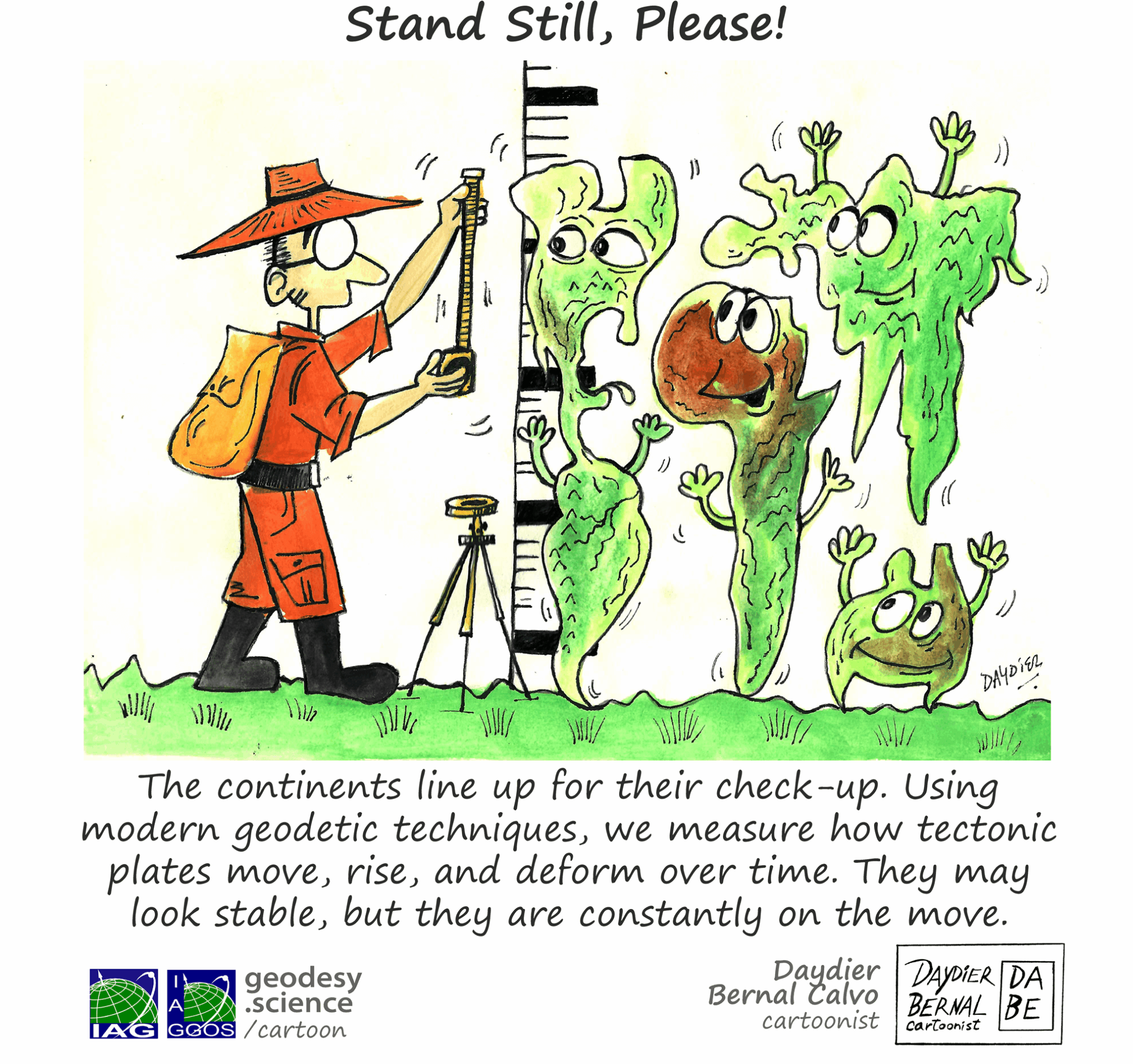 Geodesy Cartoons | Discover Geodesy with a Smile