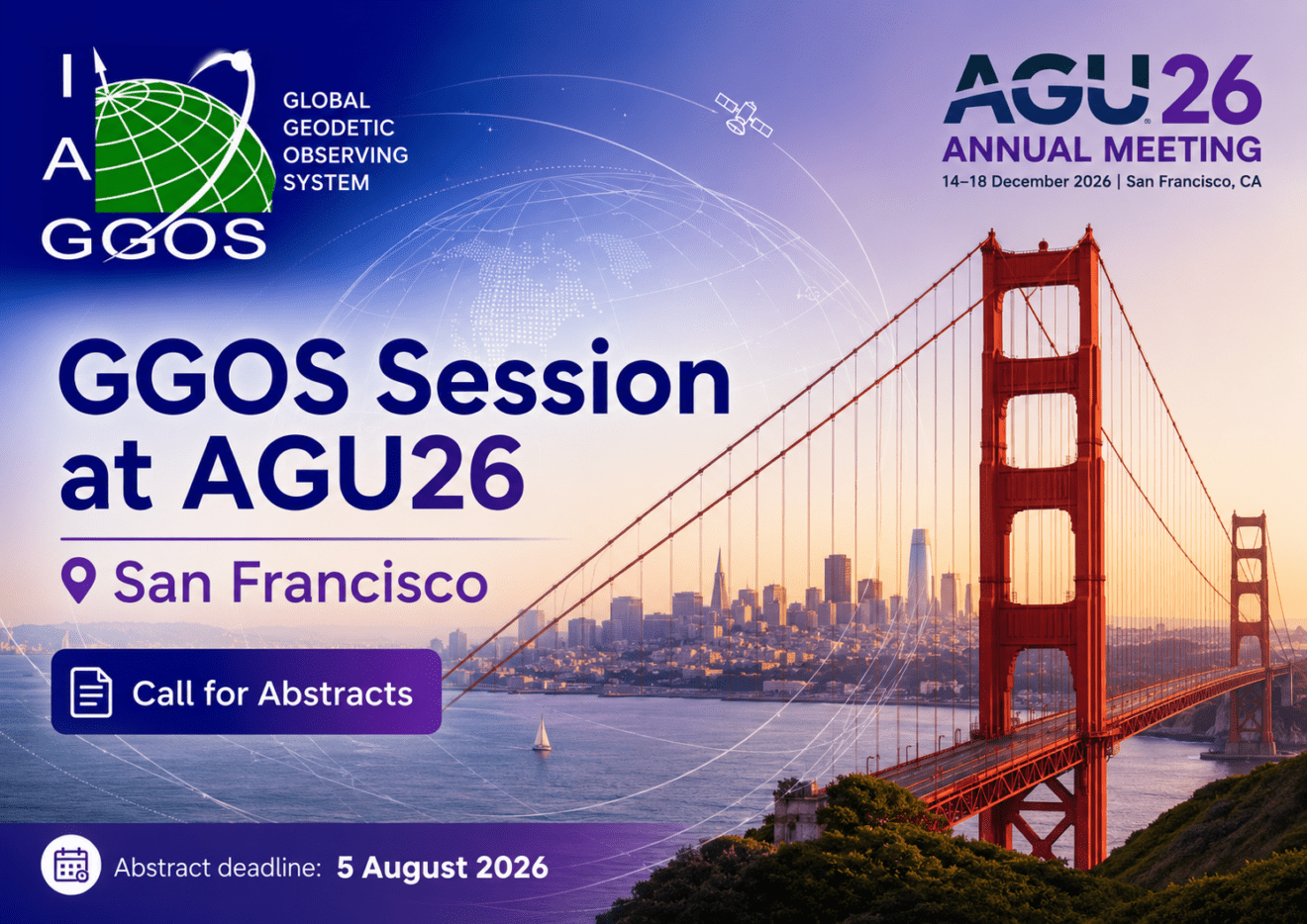 GGOS Session at AGU26 – Call for Abstracts