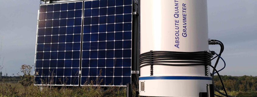 Gravity quantum gravimeter