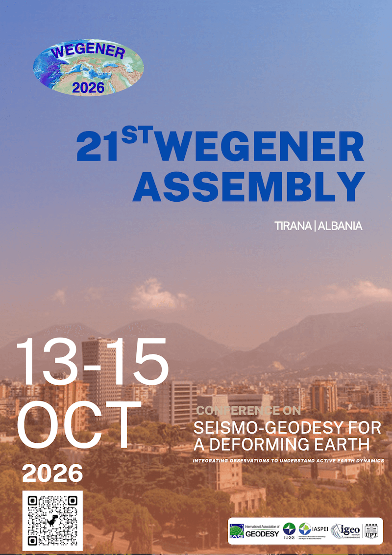 21st WEGENER ASSEMBLY - Tirana, Albania, October 13–15, 2026
